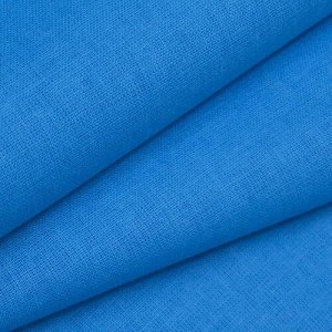 Ткань бязь ГОСТ Шуя 150 см 12440 цвет ярко-голубой