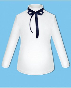 Белая школьная блузка для девочки 84691-ДШ20