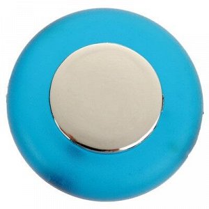 Ручка кнопка PLASTIC 004, пластиковая, синяя