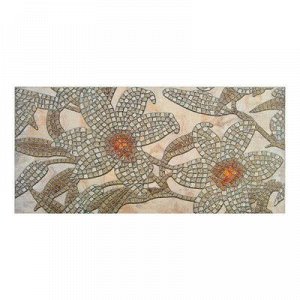 Панель ПВХ Каменный цветок коричневый 960*480*0,3 мм