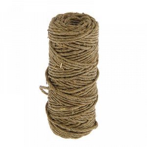 Верёвка упаковочная пеньковая, кручёная 2 мм (30 м)