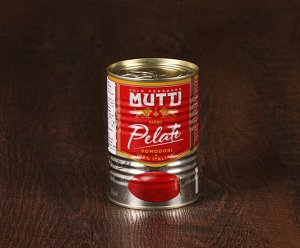 Томаты очищ.целые в томатном соке Пелати "Мутти" (425 мл) ж/б,