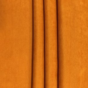 Шторы "Канвас" оранжевый 2 полотна 1,0м
