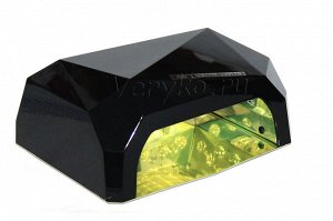 Diamond, LED/UV лампа 36 Вт. Черный