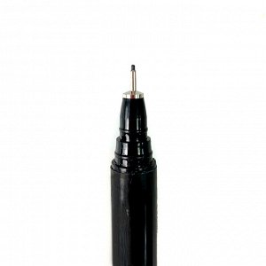 Dxebiz, Ручка-маркер для рисования на ногтях, цвет: черный