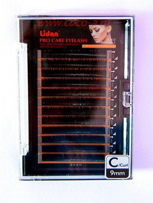 Lidan, ресницы (норка) 9mm C
