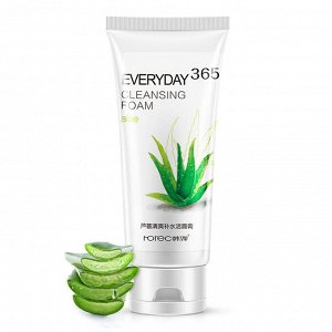 Rorec, Пенка для умывания Everyday 365 Cleansing Foam Aloe, 100 гр