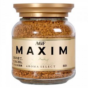 Кофе AGF MAXIM IC JAR с/б, 80 гр