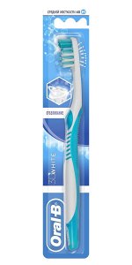 Зубная щетка ORAL-B 3D White Отбеливание 40 Medium