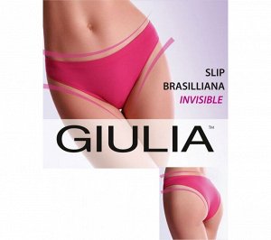 SLIP BRASILIANA INVISIBLE (Giulia)  трусики со специальной комфортной обработкой края