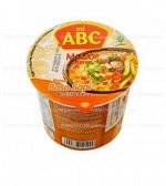 Лапша бп ТМ Mi ABC со вкусом Мясные фрикадельки (Boso Sapi) в стакане 60 гр.