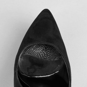 Полустельки для обуви, с протектором, силиконовые, 8,5 x 6,3 см, пара