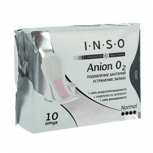 Прокладки гигиенические Inso Anion O2 Normal, 10 шт