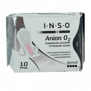 Прокладки гигиенические Inso Anion O2 Normal, 10 шт