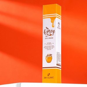 Питательный крем для век с экстрактом меда 3W CLINIC Honey Eye Cream, 40 мл