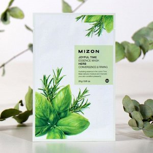 Тканевая маска для лица с комплексом травяных экстрактов MIZON Joyful Time Essence Mask Herb, 23 г