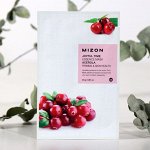 Mizon Joyful Time Essence Mask - Acerola - Тканевая маска для лица с экстрактом барбадосской вишни, 1 шт