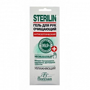 Гель для рук очищающий антибактериальный Sterilin, 10 мл