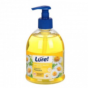 Жидкое мыло "LURE" для всей семьи витаминное "Ромашка", 500 мл.