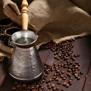 Турка для кофе медная «Зодиак», 0,6 л