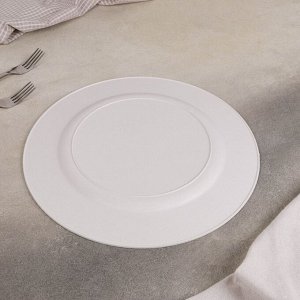 Блюдо «Изыск», 32,5х32,5х1,2 см, цвет белый