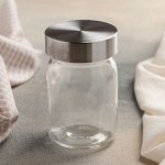 Банка для сыпучих продуктов 300 см &quot;Металлик&quot;