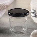 Банка для сыпучих продуктов «Домашний очаг», 150 мл, 7,5?7,5?6,7 см, цвет МИКС