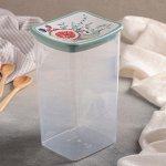 Ёмкость для сыпучих продуктов 1,9 л &quot;Деко. Инжир&quot;