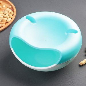 Тарелка для семечек и орехов «Плэтэр», 20?11 см, цвет МИКС