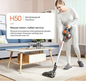 Беспроводной пылесос iLife H50