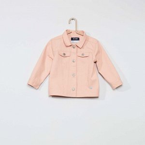 Пиджак из твила - розовый