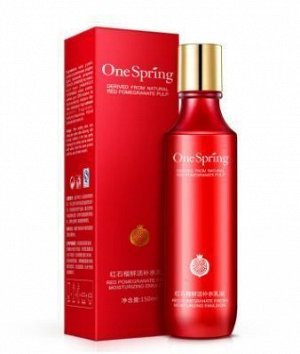 794334 One spring POMEGRANATE Увлажняющая эмульсия для лица с экстр. красного граната,150 мл,12шт/уп