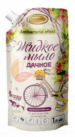 Жидкое мыло Вестар &quot;Дачное&quot; с антибактер. эффектом 1000мл. дой-пак арт. М7 /6/