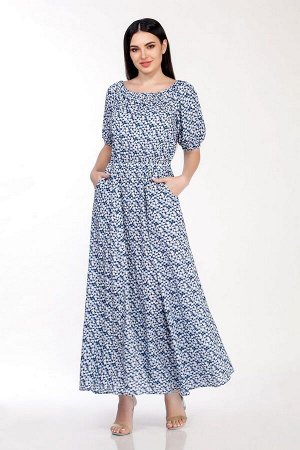 Платье LaKona Артикул: 1307 сине-белый