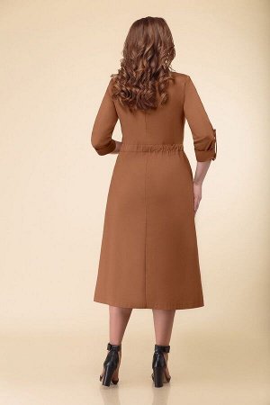 Платье DaLi 2490 коричневое