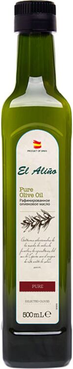 Масло оливковое El alino 0,5л Pure рафинированное