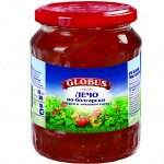 Лечо консервированное по-Болгарски EXPERT в стеклянной банке Globus 720 мл