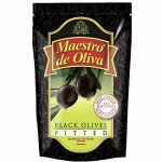 Маслины Маэстро дэ Олива без кости, 170 гр., уп-ка Верт.ПЭТ