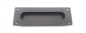 Ручка QD-002 L=160 (150) нерж. сталь, черный мат
