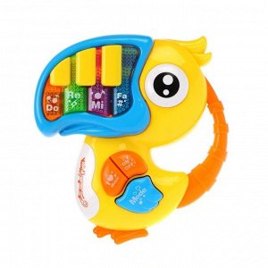Жирафики - Музыкальная игрушка "Попугай" со светом, цвета в ассорт.