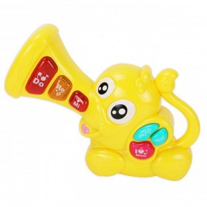 Жирафики - Музыкальная игрушка "Слоник" со светом, цвета в ассорт.