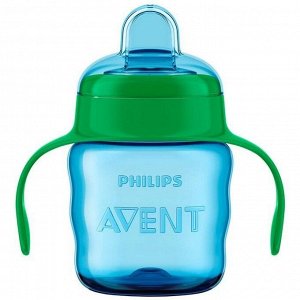 Philips Avent - Чашка-поильник (200 мл, 6мес+) голубой,серия Comfort