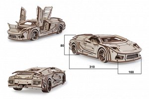 Спорткар «Скат» - 31 см