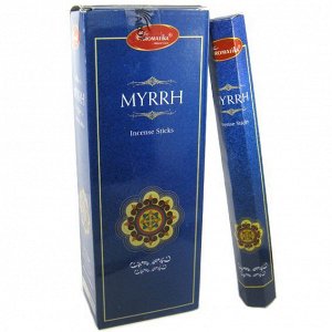 6-гр. благовония Myrrh МИРРА блок 6 шт.