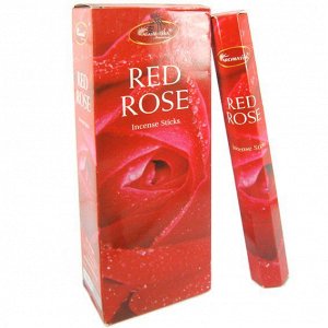 6-гр. благовония Red Rose КРАСНАЯ РОЗА блок 6 шт.