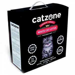 Catzone Carbon Active Наполнитель д/кош Комкующийся с активиров.углем 10кг (1/1)