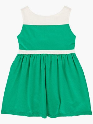 Платье (98-122см) UD 1493 кас/зеленый