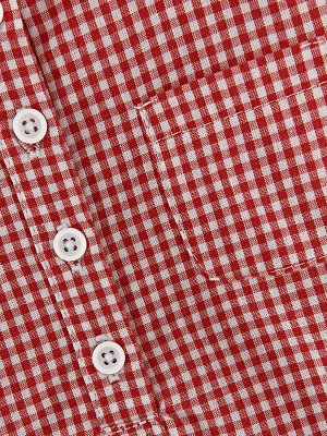 Сорочка (рубашка) (98-122см) UD 6075(1)кл красная