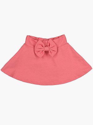 Юбка с бантиком (98-122см) UD 0251-2(2) коралловый