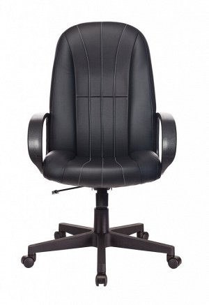 Кресло руководителя Бюрократ T-898AXSN черный Leather Black искусственная кожа крестовина пластик